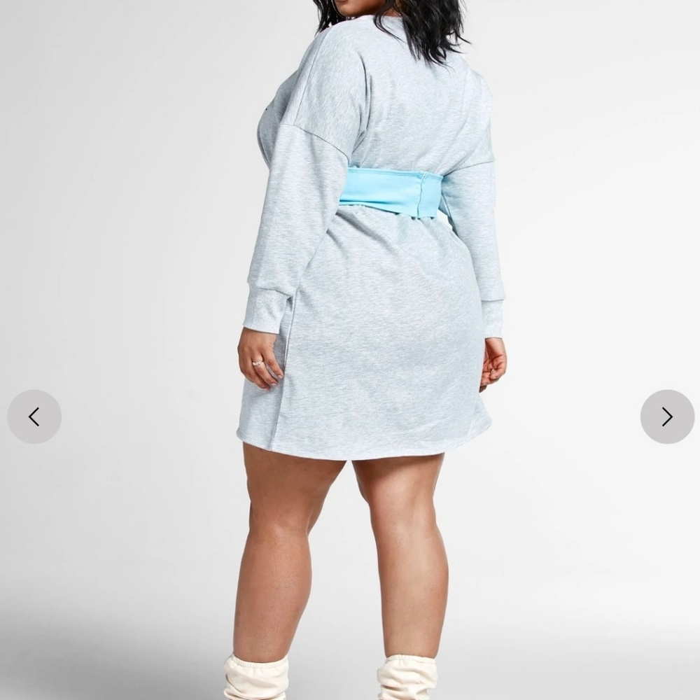 FTF Sweatshirt Dress "SAVAGE" Sz. 2 - Picture 3 of 6